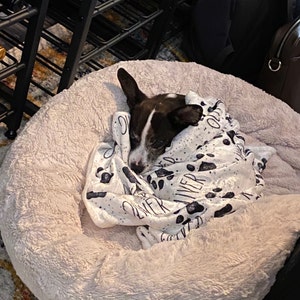 Personalized Dog Blanket Custom Pet Blanket Crate Blanket - Etsy