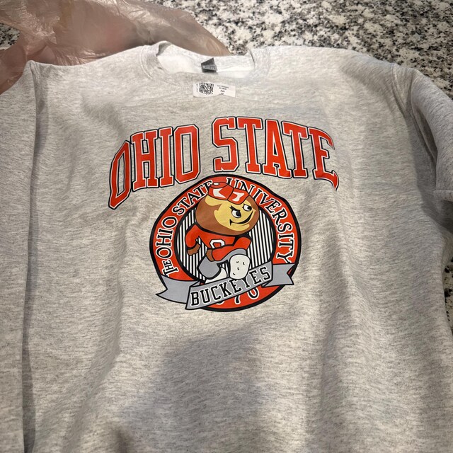 Vintage 90s Ohio State Buckeyes Sweatshirt, Ohio State Shirt
