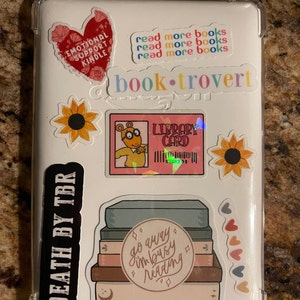 Arthur Library Card Sticker Kindle Sticker Bookish - Etsy