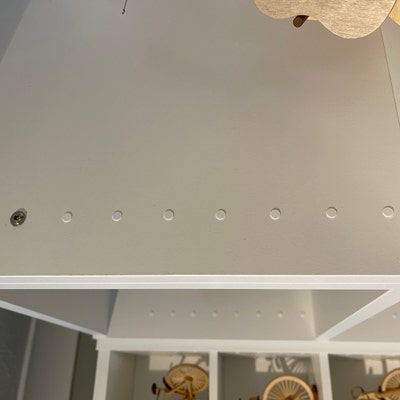 IKEA Billy Bookcase Hole Covers: Shelf Pin Caps, White, Black Oak, Walnut, Oak