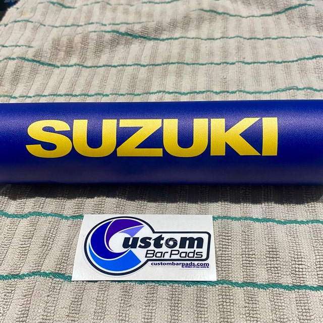 Suzuki Vintage Crossbar Pad Black - Etsy