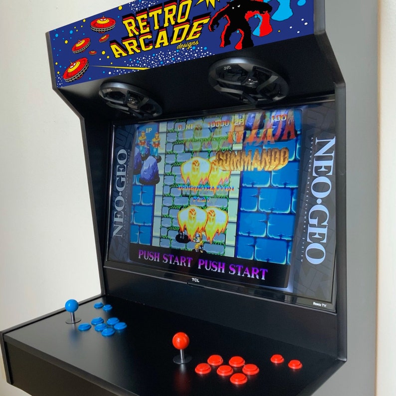 Arcade setup shared by Bruce Jackson