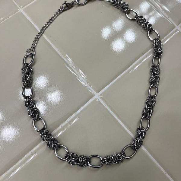 Adjustable Stainless Steel Chain Necklace Or Bracelet - 7\" To 40\", Silver, Never Tarnishes