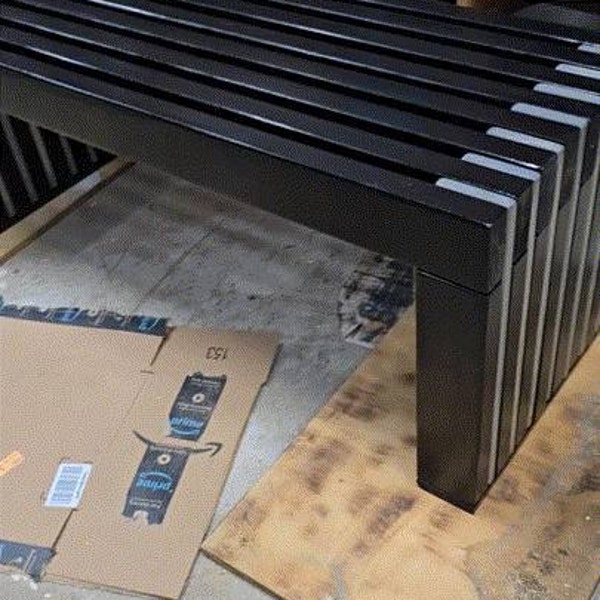 DIY Modern Outdoor Bench Build Plans: Easy Woodworking Build Project ...