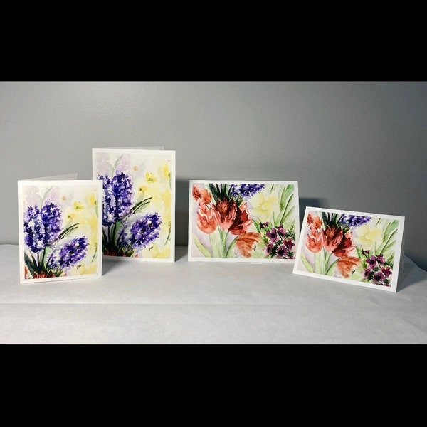 Sugartown Greetings Geometric Forest Note Cards - 24 Pack Blank Cards With Envelopes & Seals For All Seasons