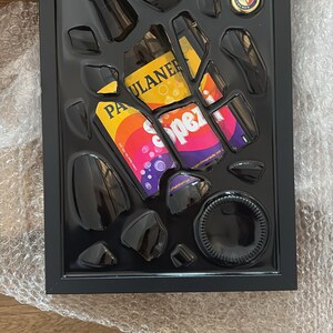 Paulaner Spezi - ギフトアイデア / 壊れたボトルアート - Etsy 日本