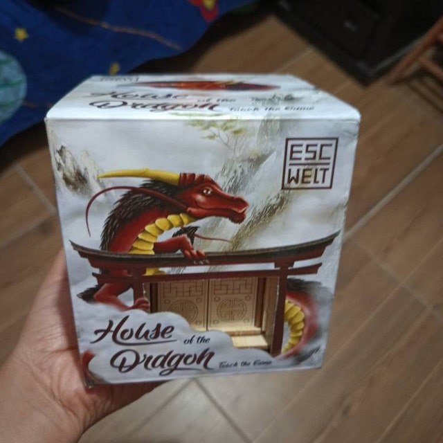 ESC WELT House of Dragon - Wooden Puzzle Box That Can Be Creative