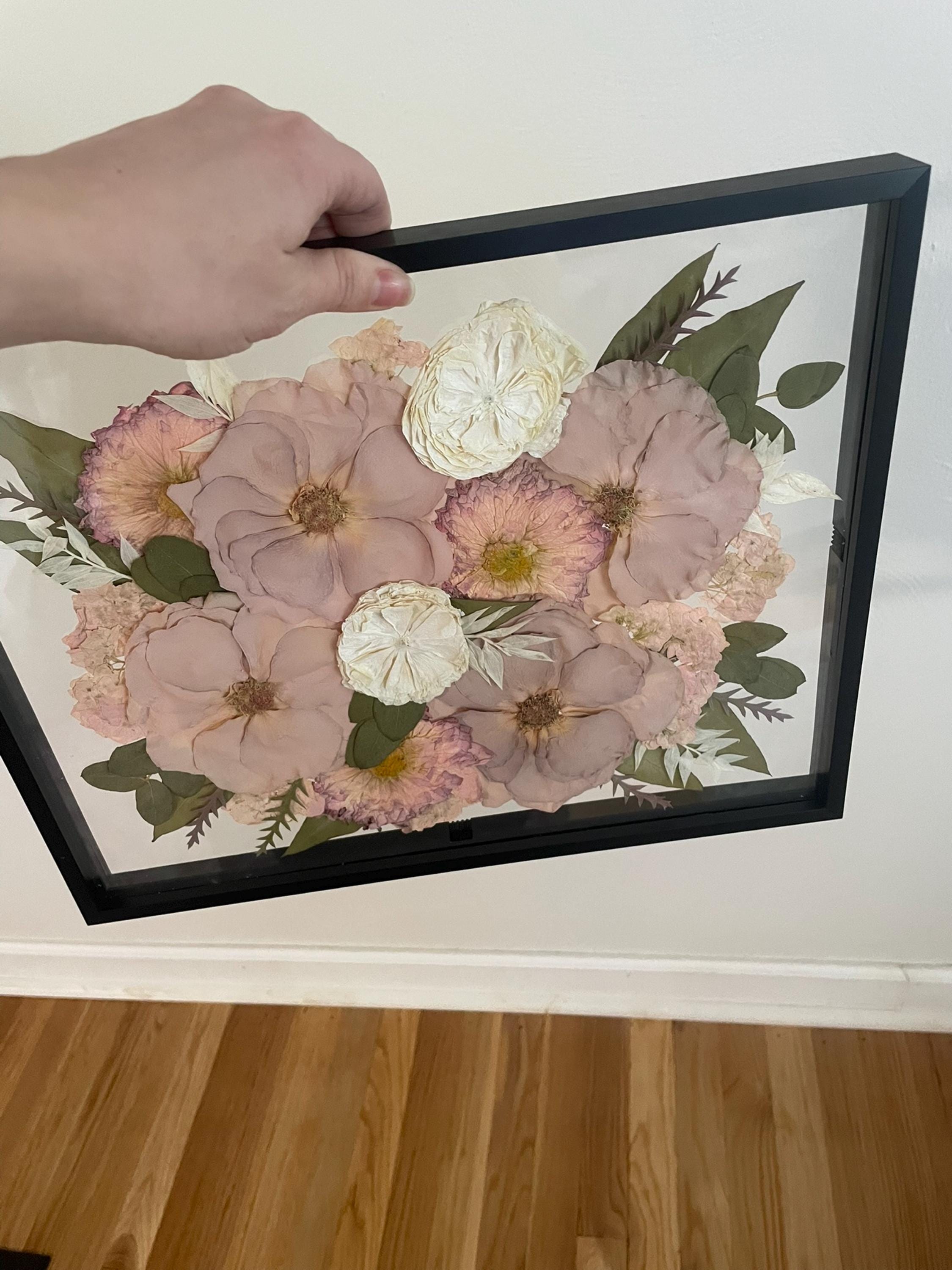 Preserved flowers from Lauren's etsy review