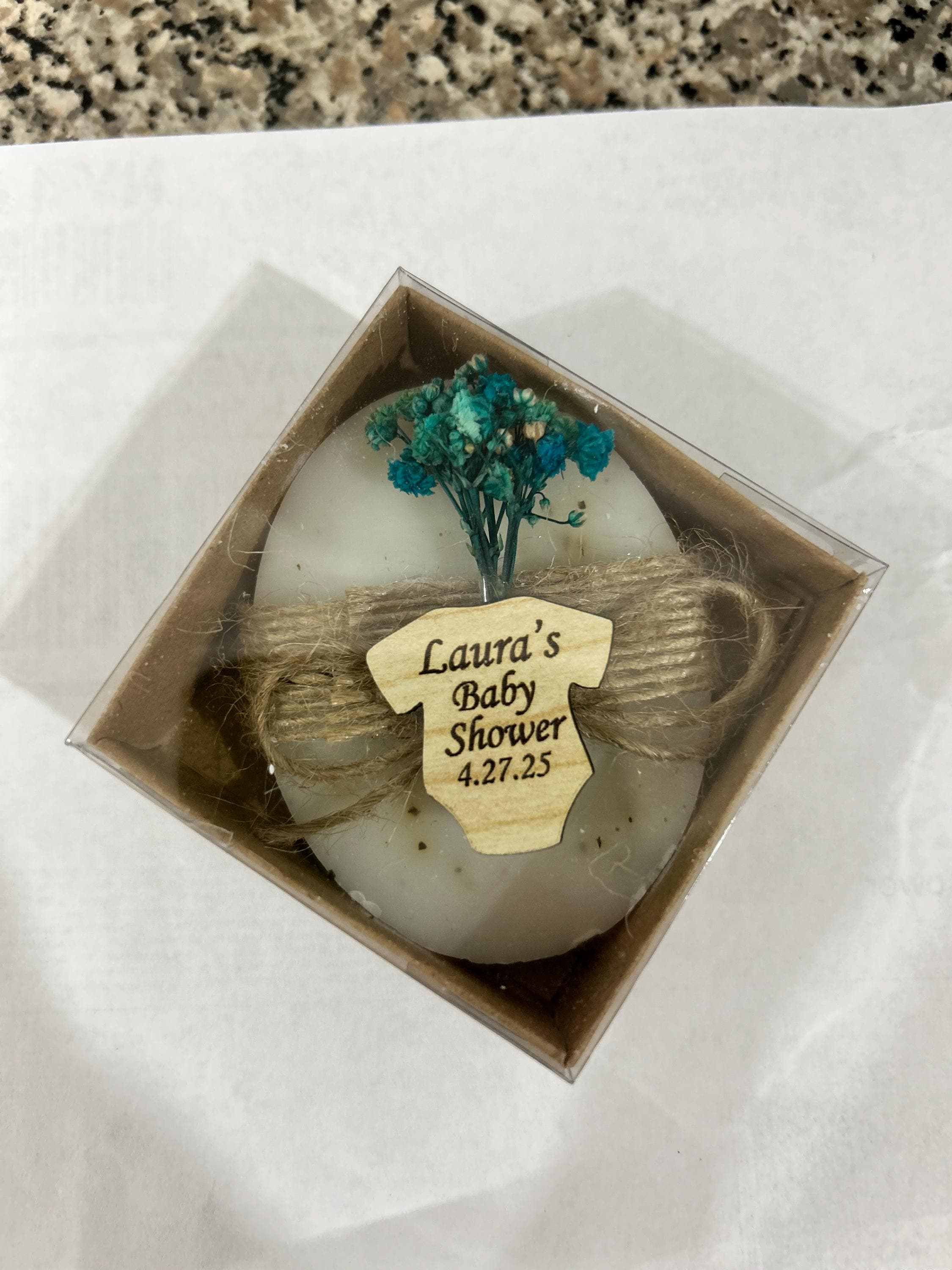 50 PCS Custom Bulk Bridal Shower Soap Favors, Bulk Wedding Favors, Rustic & Unique Bridal Shower Favors, Custom Party Guest Soap Favors