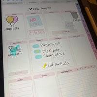 Everyday Life Digital Stickers, Daily Planner Stickers, iPad Stickers ...