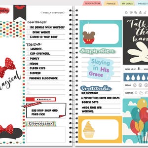 Big Happy Planner Printable Stickers Vertical Weekly Kit, Magical ...