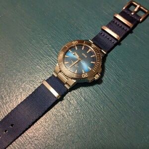 Oris aquis nato strap deals