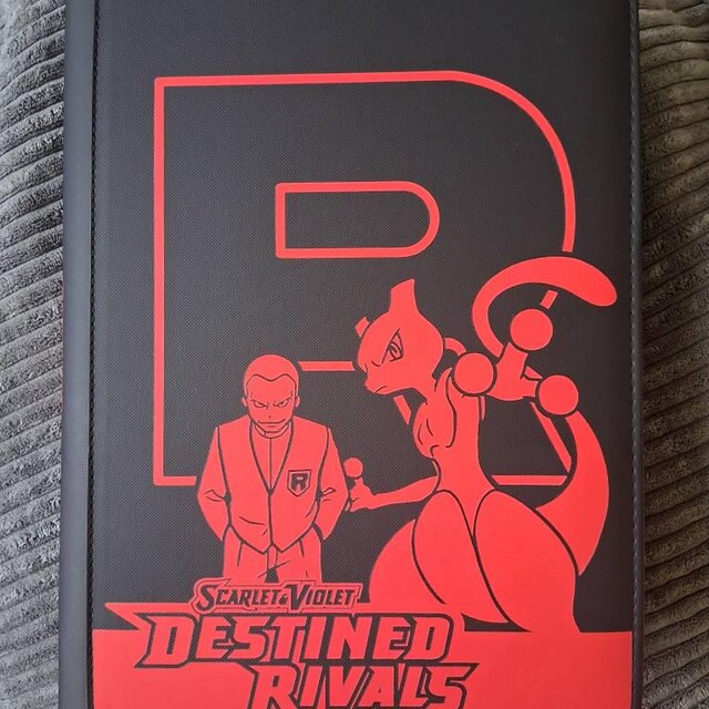 ポケモンカード用ジッパーバインダー - デスティンドライバルズ - Etsy