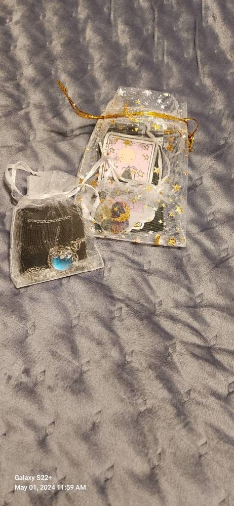 Witch’s Mirror Necklace | Hexenspiegel Protection Amulet From Dark Arts |  Wiccan Amulet | Alter Tool