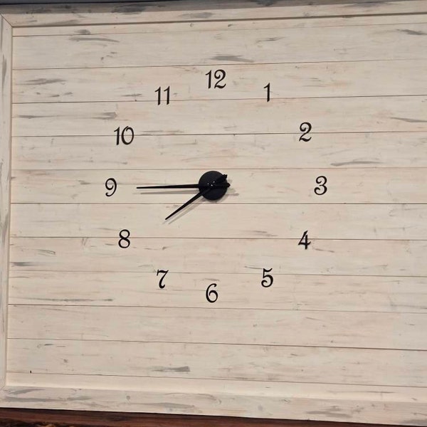 Three Inch Clock 3 Inch Clock Numbers | DIY Clock Number Kit | Metal Clock Number Kit ...