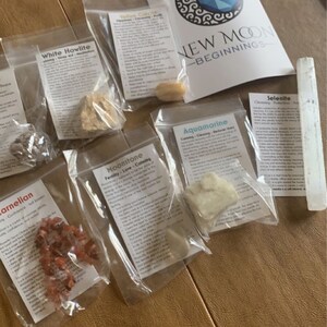 Mystery Grab Bag - Mystery Box - Random Box of Crystals - Candles - Aromatherapy - Bath Salts - Selenite - Palo Santo - Gifts photo