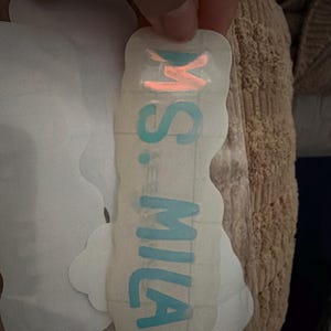 Maria added a photo of their purchase