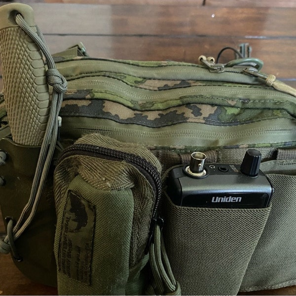 Chest Pack Handmade Zipper Chest Rig Bag Cordura Tactical Gear Chest ...