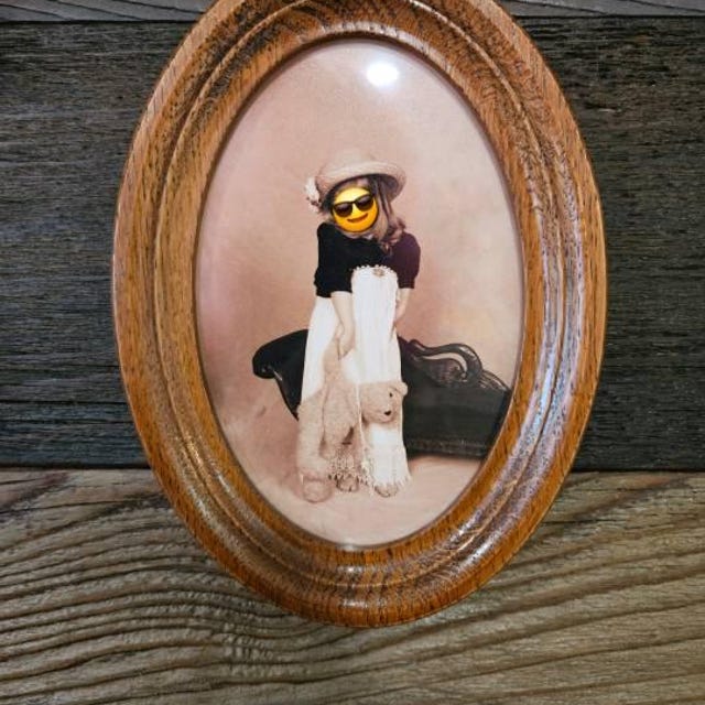 Buy Oval Frame, Picture Frame, Oval Photo Frame, Choose Size: 3.5