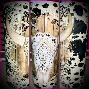 Vache 40 oz. Gobelet - Acier inoxydable - Western Cowgirl
