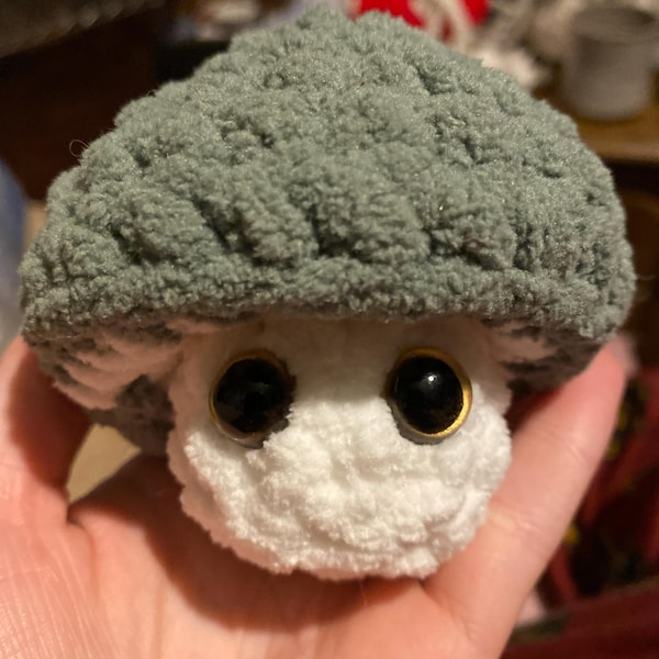 Itty Bitty Mushie Pop Crochet Pattern: No Sew Amigurumi Fidget (PDF