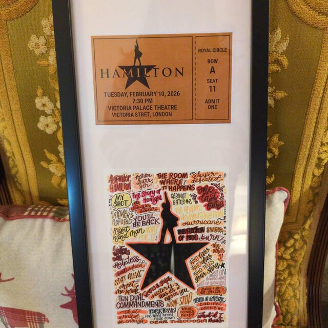 PXTIDY Borsa In Tela Hamilton – Shopping Bag Ispirata Al Musical Broadway, Regalo Per Appassionati Di Teatro E Musica, 32x36 Cm