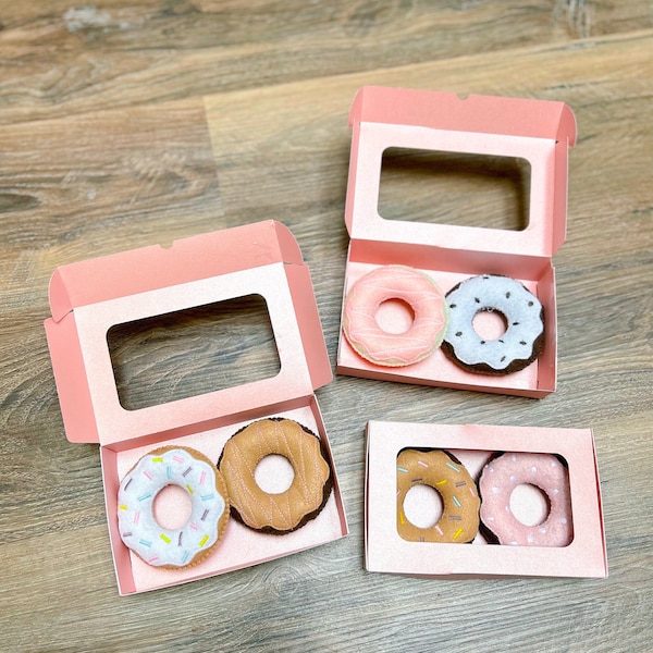 Rectangle Box No-glue Window Box Template, Cake Box, Bow Box Template ...