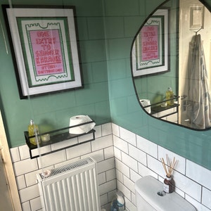 Bathroom Print, Shower Art Print, Bathroom Poster, Bathroom ...