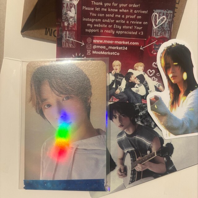 TXT ボムギュ Together Afterglow フォトカード - Etsy 日本