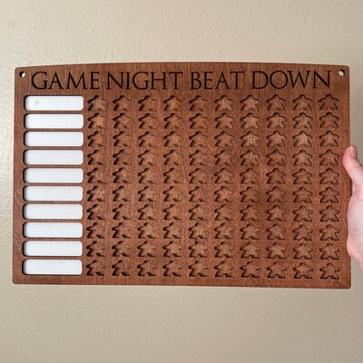 10x10 Game Tracker / Board Game Tracker / Game Challenge Board - Etsy