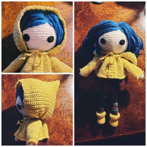 muñeca coraline amigurumi