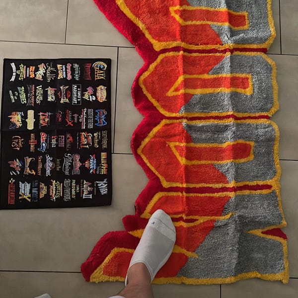 Keep off Rug, Tufted Rug, Black Keep Off,fan Carpet, Area Rug,designer ...