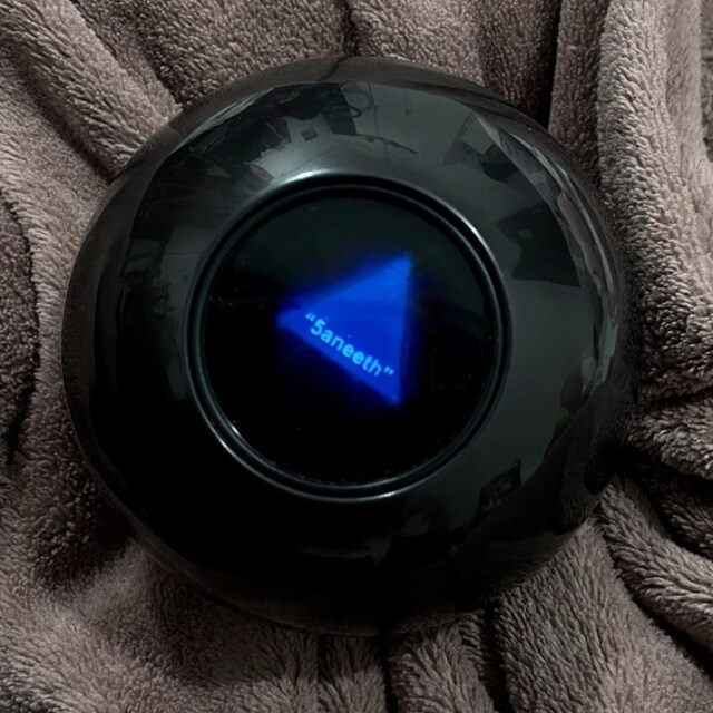 CUSTOM Answers in a Fortune Telling 8 Ball 