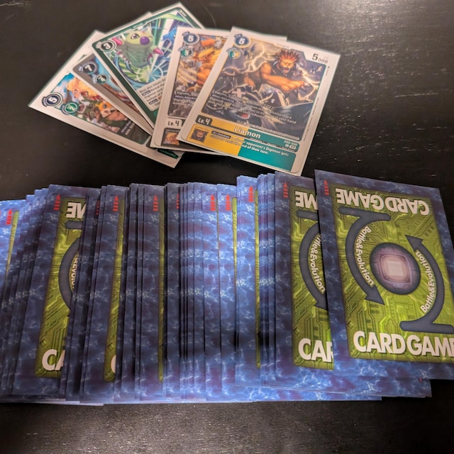 Digimon Card Sleeves With Vintage Design (50 Pack) - Etsy Digimon Card Sleeves With Vintage Design (50 Pack) - Etsy