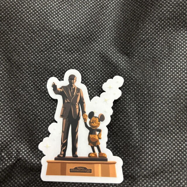 パートナー像クラシックウォルトディズニーミッキーフローラル