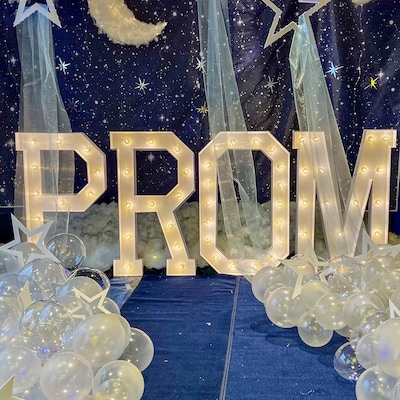 3ft DIY prom Letter Plans Make by Hand With Our Blueprints, Marquee ...