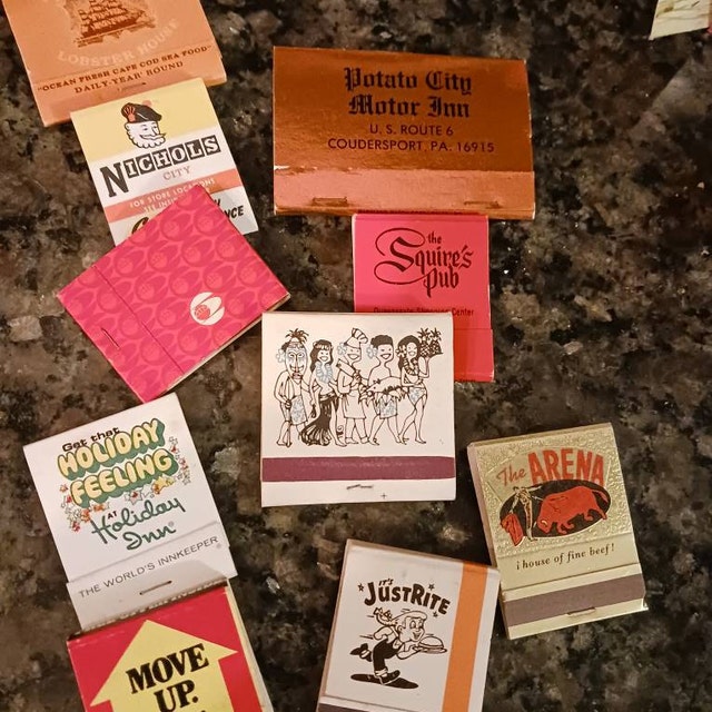 激レアVintage USA ヴィンテージ ビンテージ マッチセット Vintage Matches | Set of 10, 20, or 30 | Cool Vintage