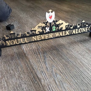 Liverpool 3D Signs YNWA You'll Never Walk Alone and | Etsy