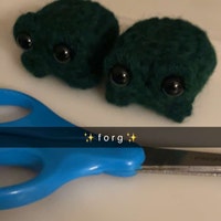 No-sew Crochet Mini Stackable Frogs PDF PATTERN | Chunky Frogs Pattern ...