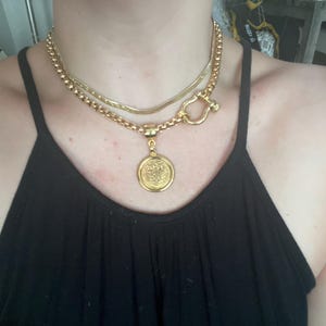 Heather Twisted Chunky Chain Necklace