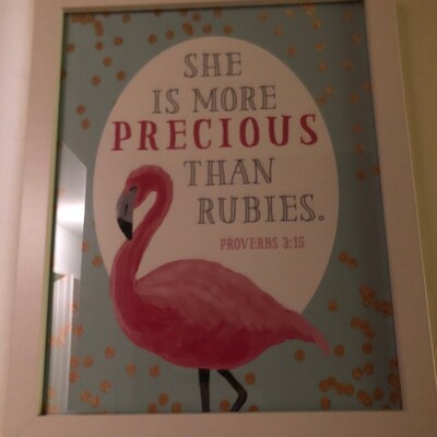 DIGITAL Let's Flamingle Party Printable Flamingo Wall - Etsy