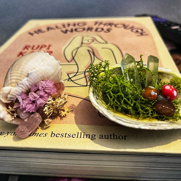 Outdoor Grounding Ritual Meditation and Intention Shell Candle X1 ...