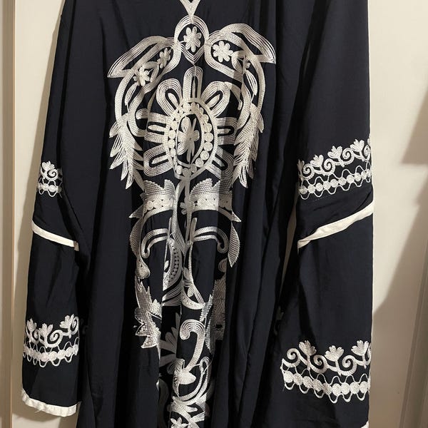 Urban Vista Caftan Dress, Navy