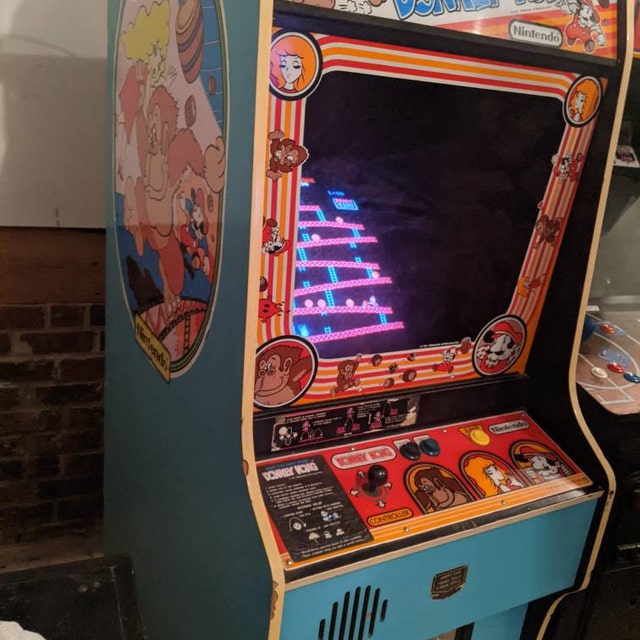 Autocollants Graphiques Arcade Donkey Kong Orange - Ensembles PVC Vinyle, Neufs