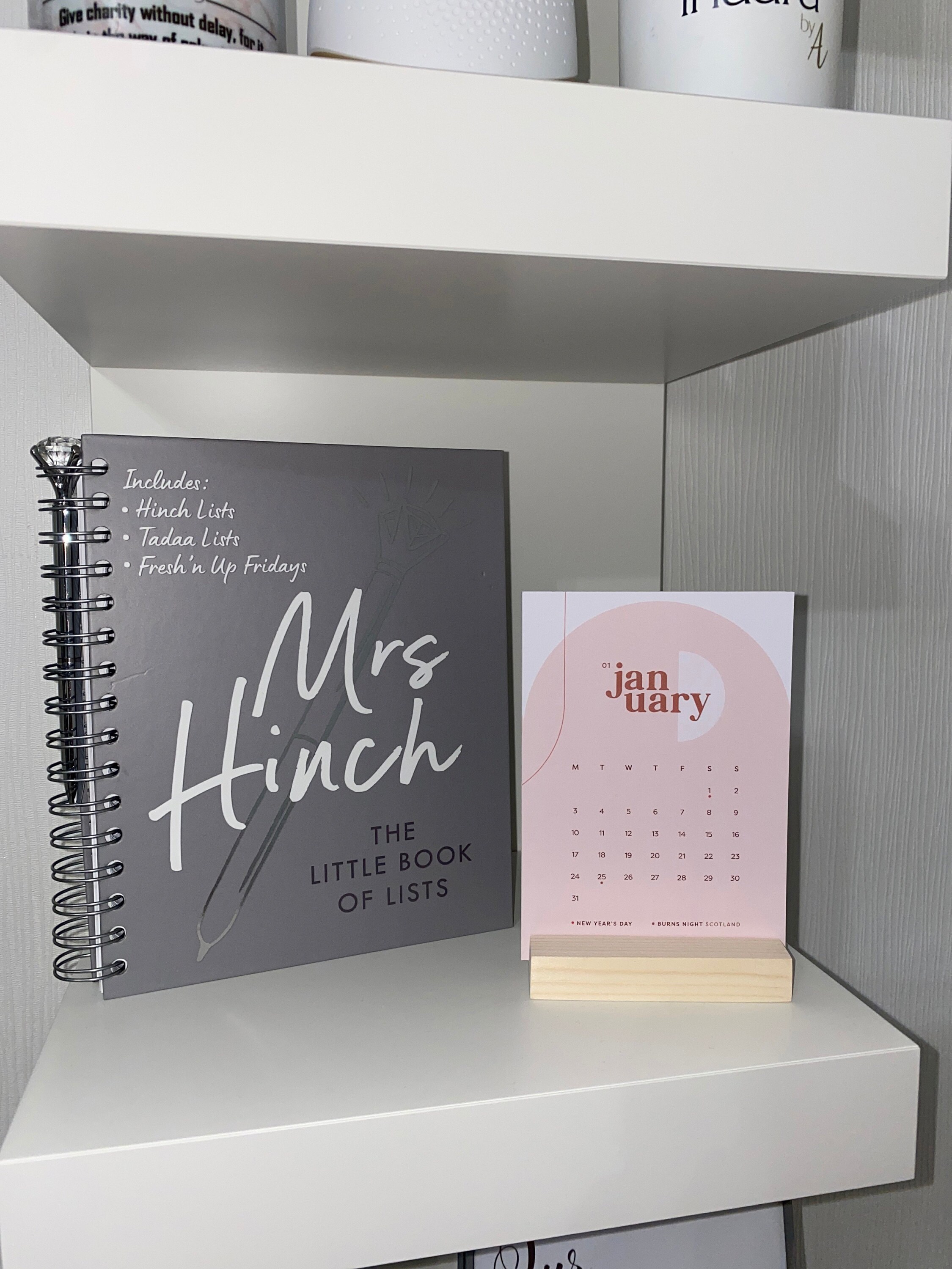 2025 Desk Calendar with Holder | 12 Month Calendar, Monthly Calendar, Office Desk Decor, Small Desktop Calendar, Wavy Colour Block