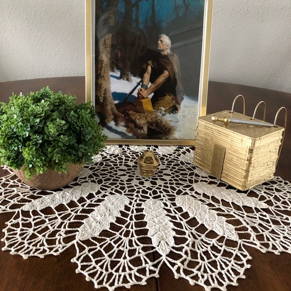 1/2 Scale Gold Plates Gift Package, Includes 4 Items, Half Scale Gold ...