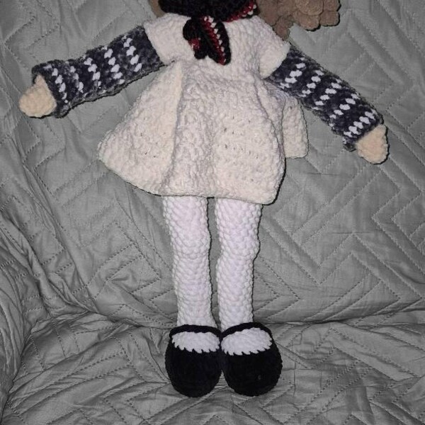 English PDF Crochet Pattern M3gan Doll Instant Download Model 3 ...