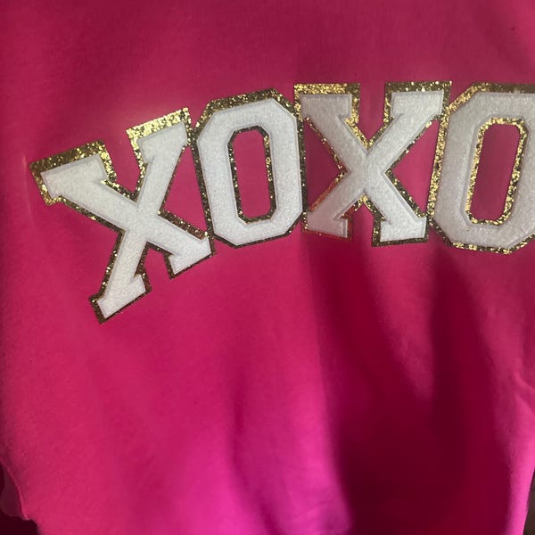 Christmas Grouch Pink Hat Chenille Sweatshirt Top