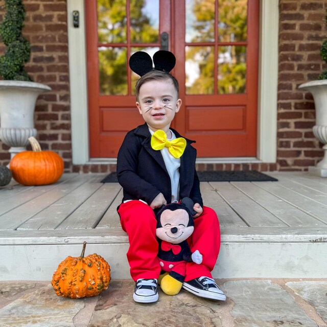 Mickey Mouse Inspired Costume Baby Mickey Costume Mickey Mouse