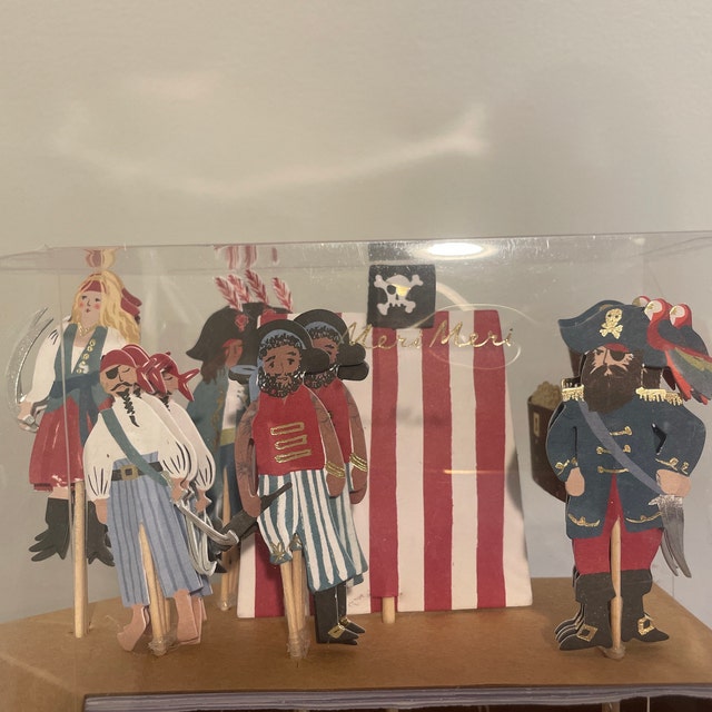 Pirate Cupcake Kit By Meri Meri - Vibrant Home